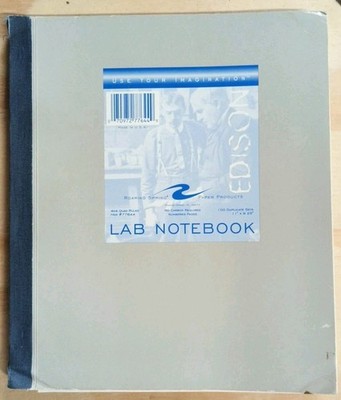 Roaring Spring 4x4 Graph Ruled Lab Book with Numbered Carbonless Page Pairs