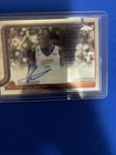 2025-26 Topps Chrome - Rookie Autographs Khaman Maluach #TCAR-KM (AU, RC)
