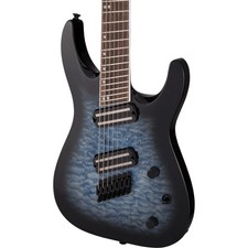 Jackson X Series Soloist Arch Top SLATX7Q MS Electric - Transparent Blue Burst