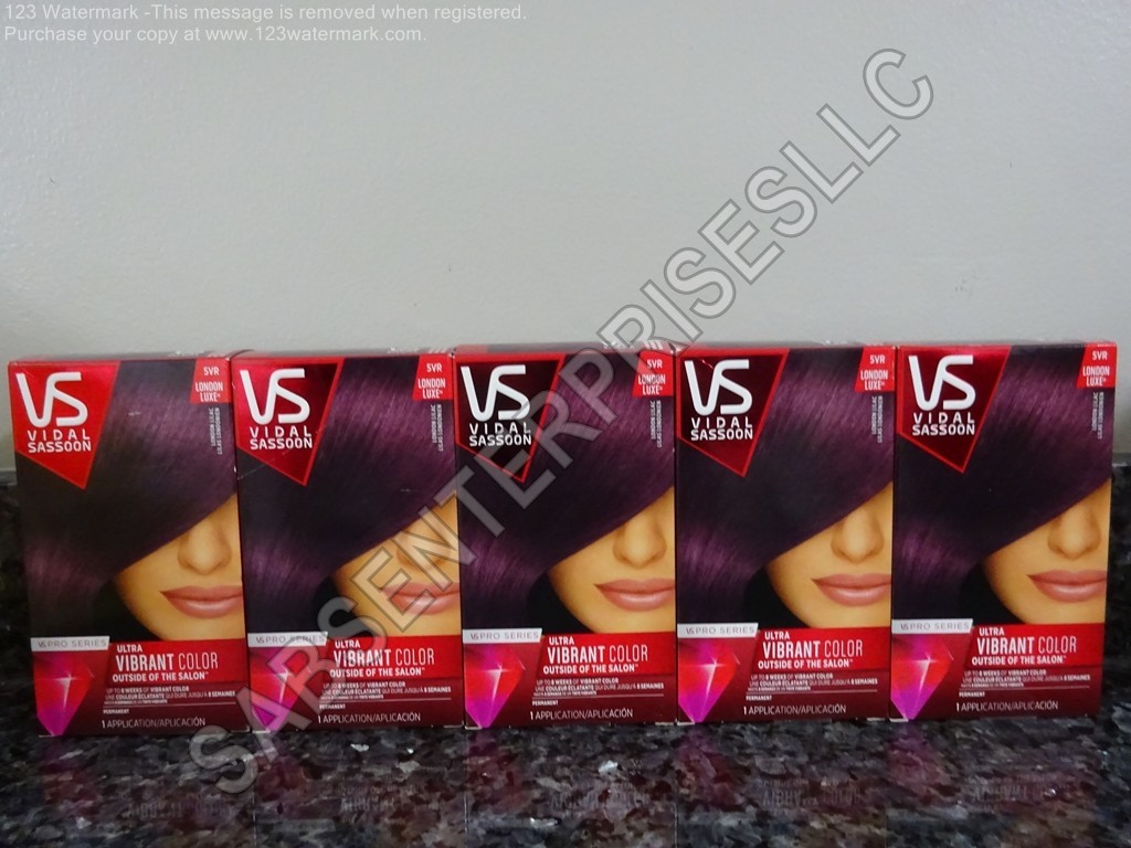 5 VS Vidal Sassoon 5VR LONDON LILAC London Luxe Permanent Hair