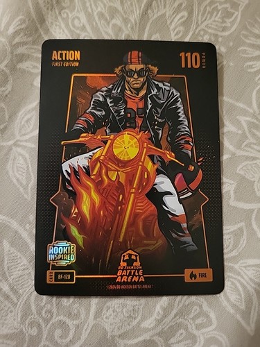 2024 1st Ed Bo Jackson Battle Arena ACTION = JACKSON HOLLIDAY Foil FIRE #BF-128
