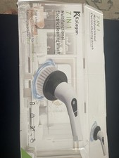 Kolagan 7 IN 1 Multifunctional Electric Power Brush, Multiple Heads, White/Blac…