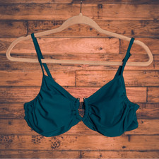 Large Aqua Swimsuit Bikini Top
