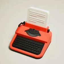 Typewriter Design Charger Stand for Apple Watch - Vintage Desk Holder for iPhone