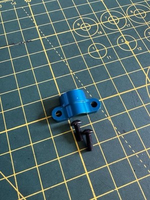 RC Car Middle Shaft Cover Drive Shaft Fixing  Kit for 1/10  TT02 RC Car Blue