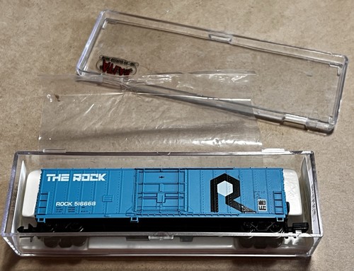 Coche caja puerta enchufe escala N Atlas 33741 RI ROCK "The Rock" 50' FGE #516668 | Zustand: New