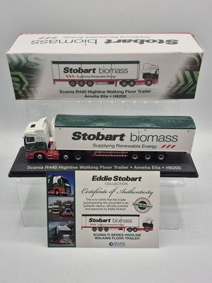 Eddie Stobart - Scania R440 Highline Walking Floor Trailer Amelia Ella  - Boxed