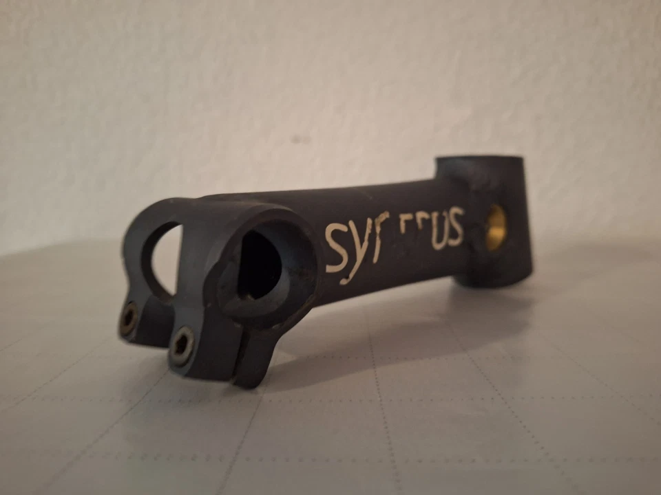 Vintage Syncros Cattleprod 1-1/8" Mountain Bike Stem 130mm 25.4 Clamp Gun Metal - Image 2 of 4