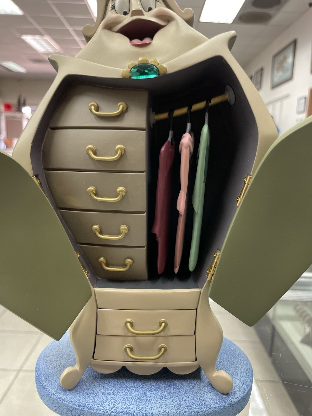 Disney WDCC Beauty and the Beast Wardrobe "You'll Look Ravishing in This One"