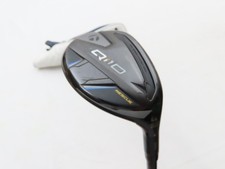 Used TaylorMade Qi10 Rescue 22 4 Hybrid Rescue Fujikura Ventus TR HB 7S Stiff S
