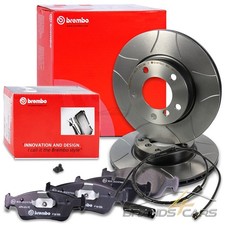 BREMBO MAX SPORT BREMSSCHEIBEN +BELÄGE +WARNKONTAKT VORNE FÜR BMW 3-ER E36 Z3