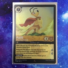 pluto lorcana card Archazia's Island Disney Lorcana Starter Deck Ruby & Sapphire main image 1