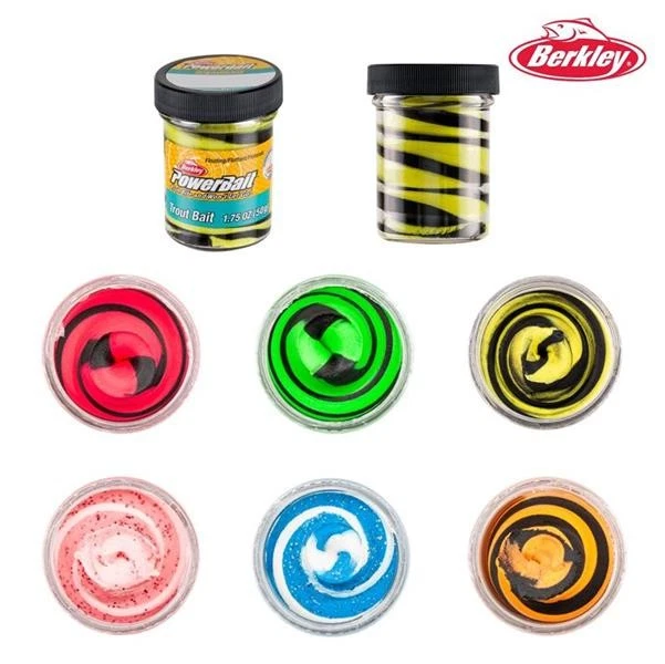 BERKLEY TROUT BAIT DOUGH SWIRLS Köderteig Forelle 50g NEU 2025