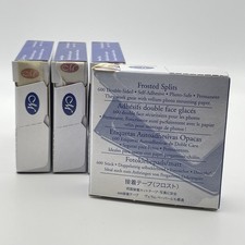 4 Creative Memories Frosted Splits Double-Sided Adhesive Photo Corner Vellum