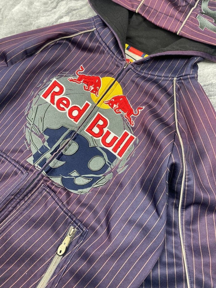Fox Racing Red Bull Travis Pastrana Full Zip Hoodie Men Size M