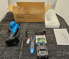 Shitu GHR02-LDJ111YH 6" Power Chainsaw Cordless Handheld Electric 21V Assembly