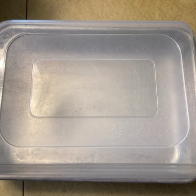 Nordic Ware 13x9x1  Aluminum Cake Sheet Brownie Bar Bake Pan with Lid USA   