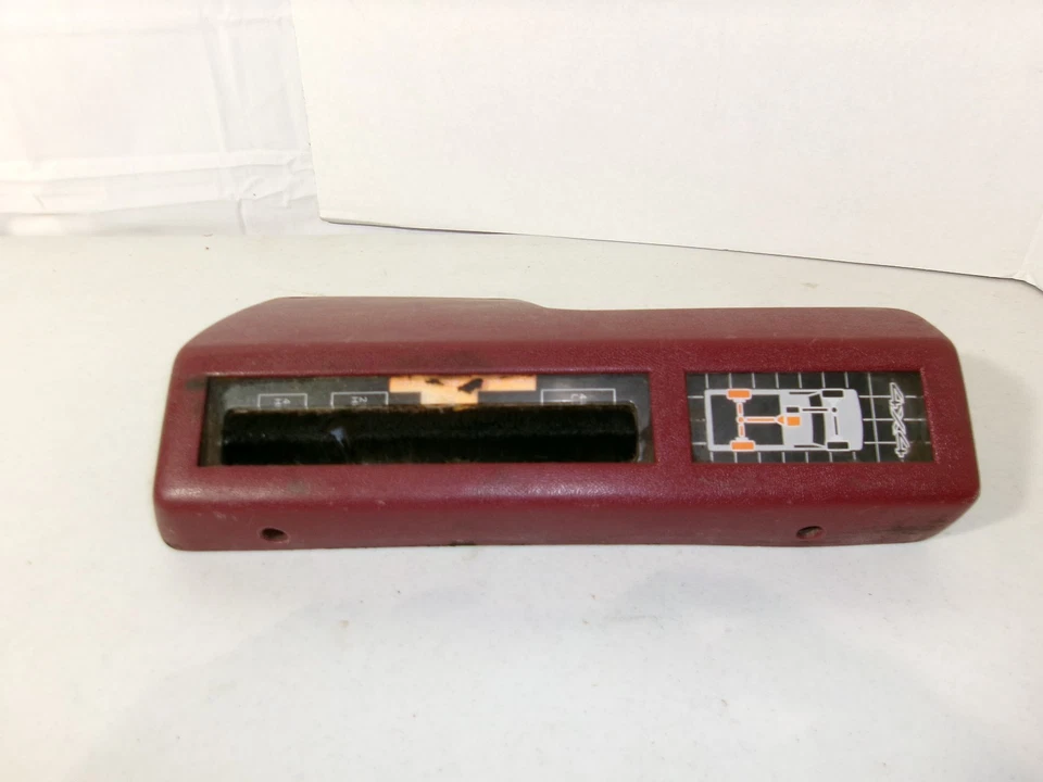 Chevrolet Silverado 1988-1994 4x4 caja de transferencia palanca de cambios bisel cubierta moldura OEM OBS Foto 2 de 4