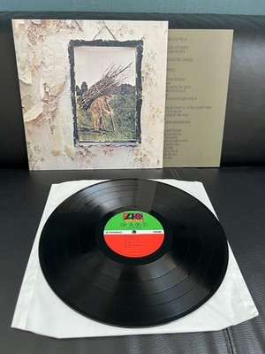 LED ZEPPELIN/ IV -LP- Vinyl:M /Cover:NM  / Re. EU 2020/ REMASTERED/180 gr.