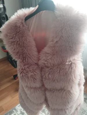 Women Other Vest Pink Faux Fur 46 - Bild 1 von 4