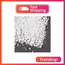 Edible Pearls for Cake Decorating, White Sprinkles, White Pearl Sprinkles for Co
