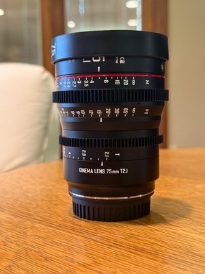 Meike S35 T2.1 75mm prime cine lens