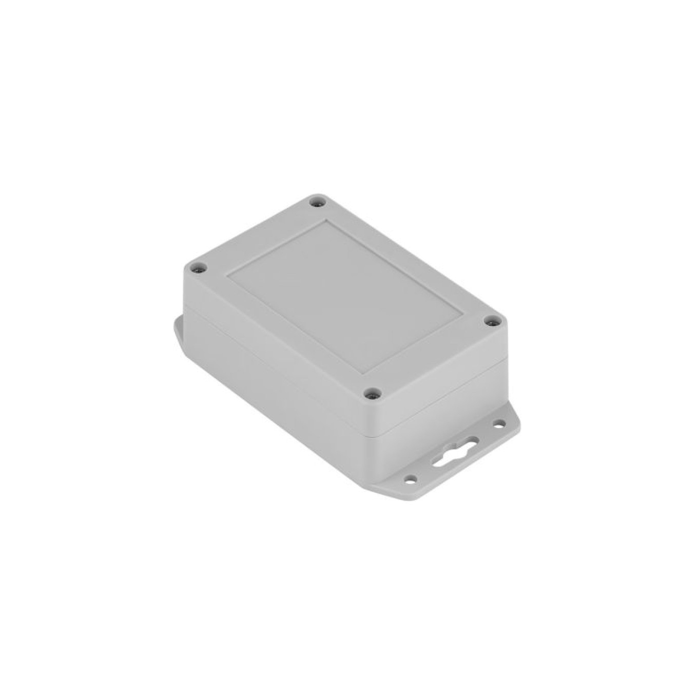 Gray Flanged Enclosure IP68 Silicone 105x70x19 1920726