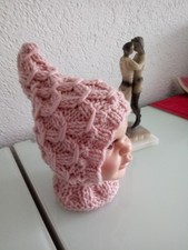 Schalmütze Pixiemütze für Kinder handgestr...