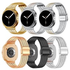 Stainless Steel Watch Band Strap for Samsung Galaxy Watch8 40/44mm Classic 46mm