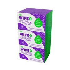 Wipe 'N Clear Premium, Pre-Moistened Lens Cleaning Wipes, 225 Count