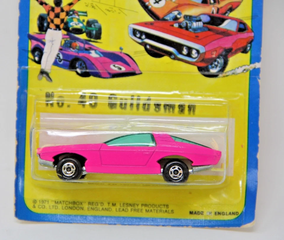 Matchbox Lesney Superfast 40 Guildsman Windows 1971 NOS New on card Rare VHTF - Image 2 of 4