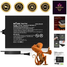 Flexible Reptile Heat Mat 6" x 8" - Perfect for 10-20 Gallon Terrariums