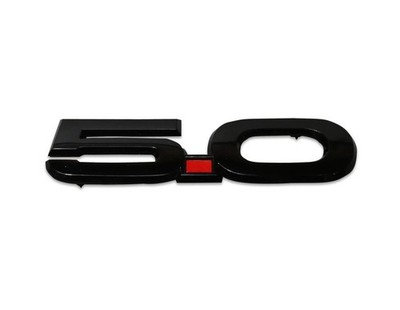 Original Ford Mustang ab 2017 5.0-Emblem Set für beide Seiten schwarz 35167001