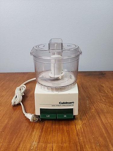 Cuisinart Mini-Prep Food Processor White Model DLC-1 TX Tested Working - Picture 9 of 12