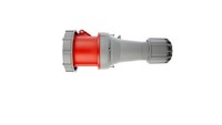 63A 5P Portable Steckdose 400V Rot IP67 Power Twist 235-6