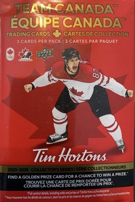 2026 UPPER DECK TIM HORTONS TEAM CANADA INSERTS - You Pick From List