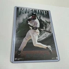 2- Vintage Ken Griffey Jr “Riptide” Seattle Mariners Promo Poster Card 4 X 6