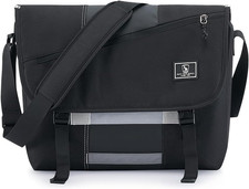 Messenger Bag for Women, 17 Inch Laptop Crossbody Bags Men Casual Satchel Should