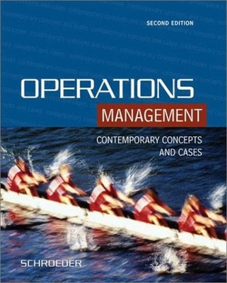 Operations Management : Contemporary Concepts and Cases Roger G.