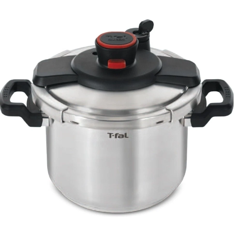 T-Fal Stovetop Pressure Cooker Stainless Steel 6.3-Quart
Opens in a new window or tab