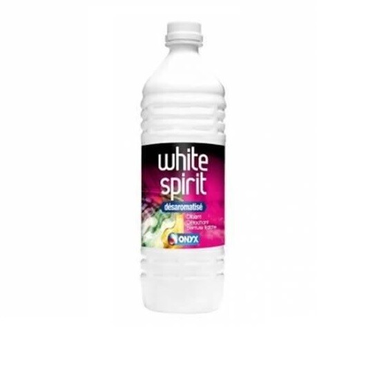 SPIRITO BIANCO DISAROMATIZZATO 1 LITRO ODORE RIDOTTO Diluente Vernice Materia
