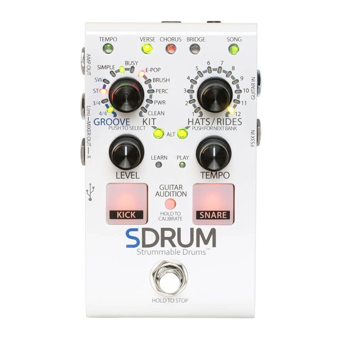 【値下】Digitech デジテック SDRUM スドラム エフェクター DigiTech SDRUM Auto-drummer Pedal | Sweetwater