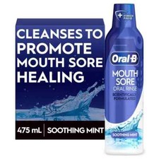 Oral-B Mouth Sore Mouthwash Special Care Oral Rinse, 475 16 Fl Oz Pack of 1 