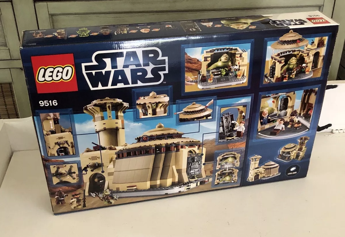 LEGO 9516 STAR WARS JABBA'S PALACE 2012 Retired Set - NEW IN