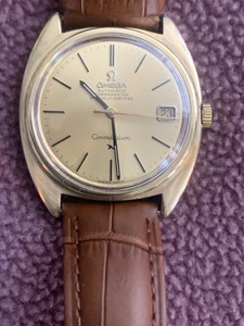 omega constellation gold automatic