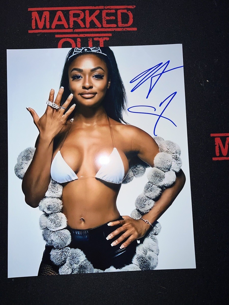 ✧tiara✧ ★2本 Tiara James signed 8x10 Photo TNA AEW WWE WWF MLW Signed AUTO | eBay