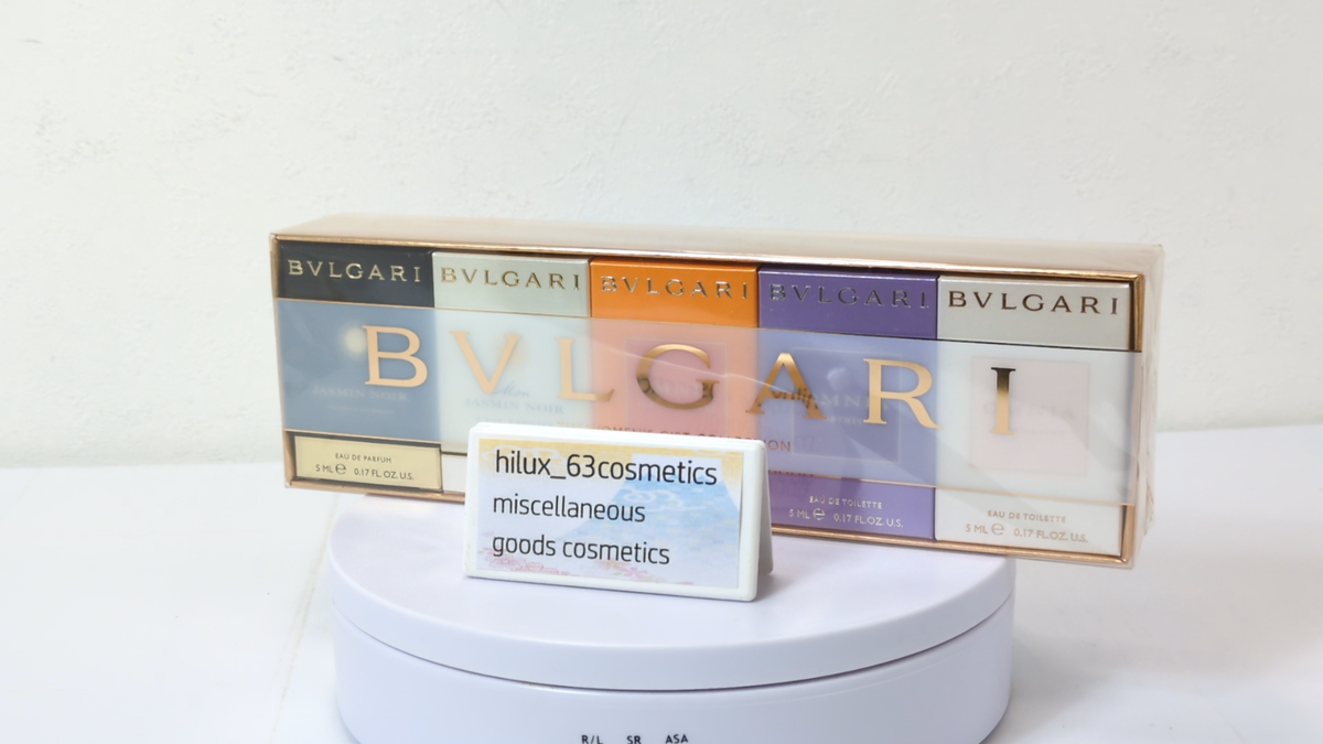 BVLGARI THE WOMEN'S GIFT COLLECTION EDP , EDT 5 miniature set 5ml