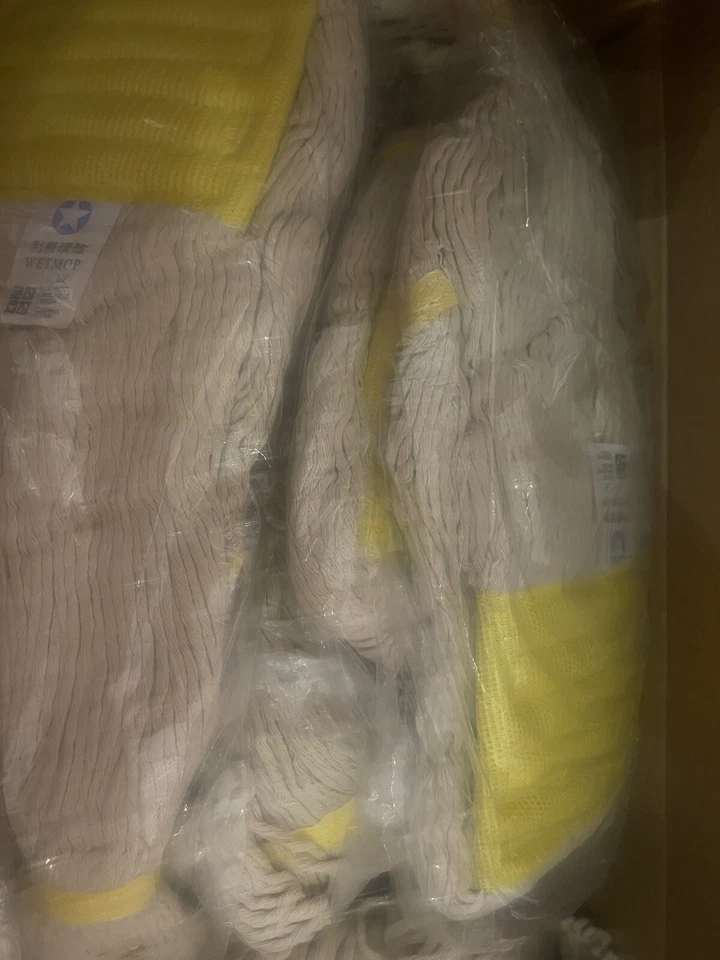 Diadema universal Rubbermaid All Pro Blend Wet Mop - blanca Foto 3 de 3