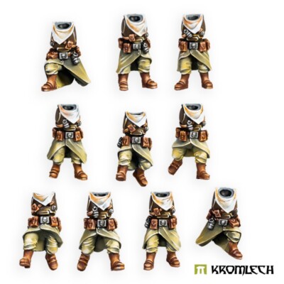Kromlech Desert Raiders Guard Bodies (10) Brandneu KRCB362