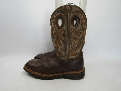 Twisted X Mens Size 11.5 D Brown Leather Buckaroo Cowboy Western Boots Men main image 2